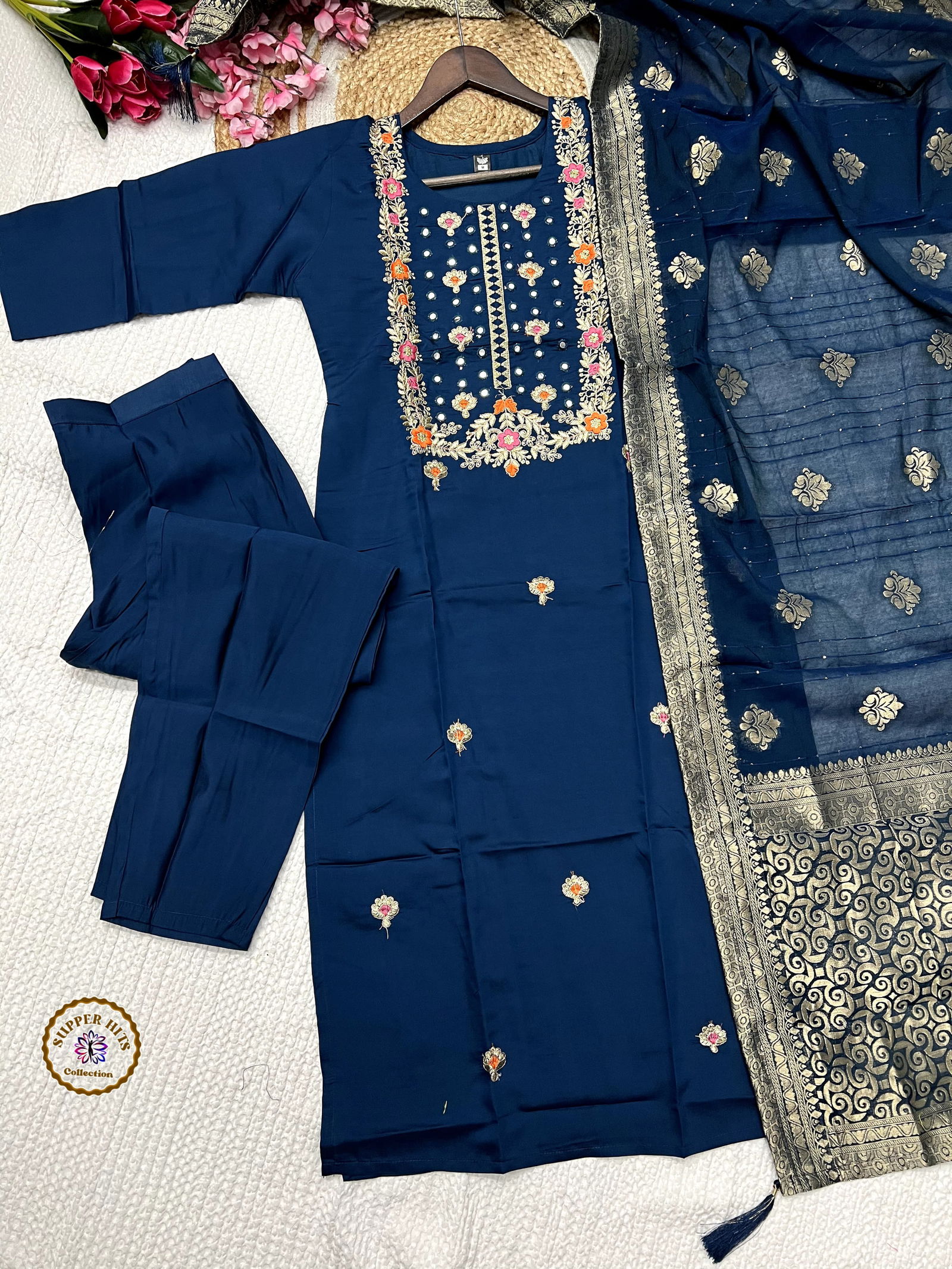 KF 4041 Kalaai Viscose Kurti With Bottom Dupatta Wholesale Shop In Surat